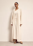 ROMEE cardigan long, milk