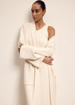 ROMEE cardigan long, milk