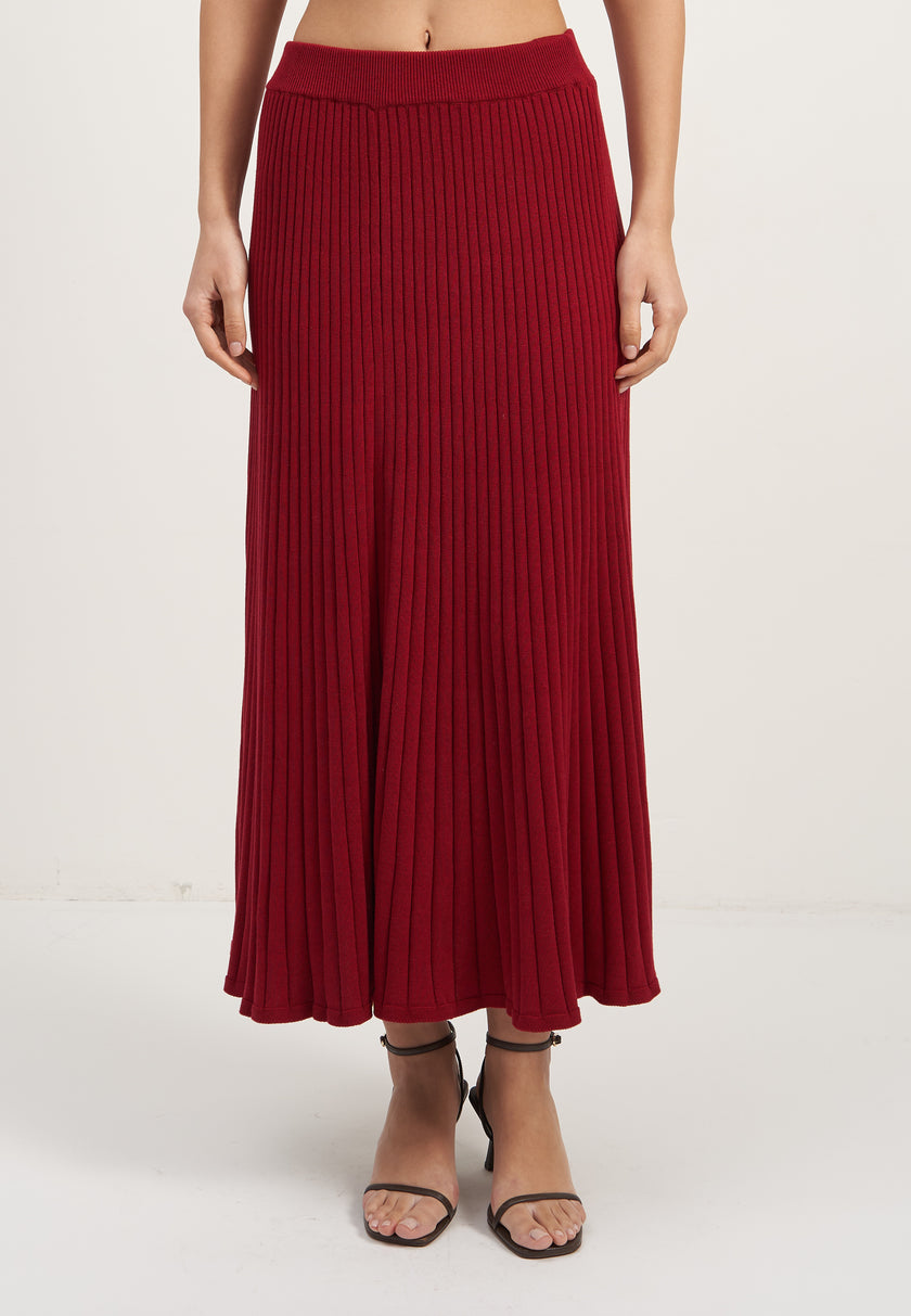 COLETTE skirt, marsala