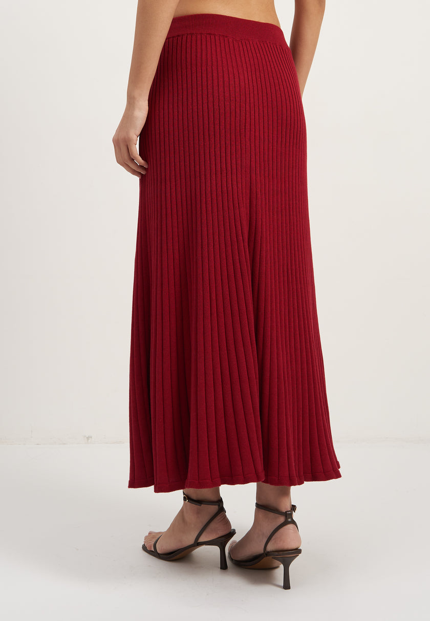 COLETTE skirt, marsala
