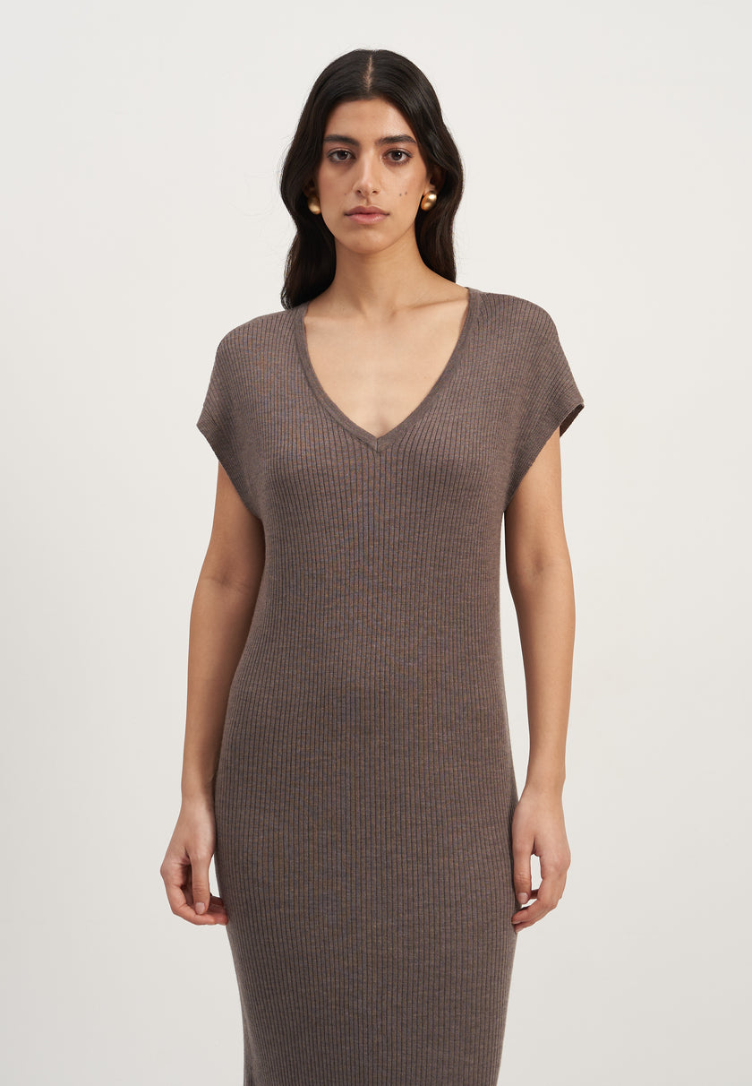 PALOMA dress, mocha