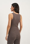 PALOMA top, mocha