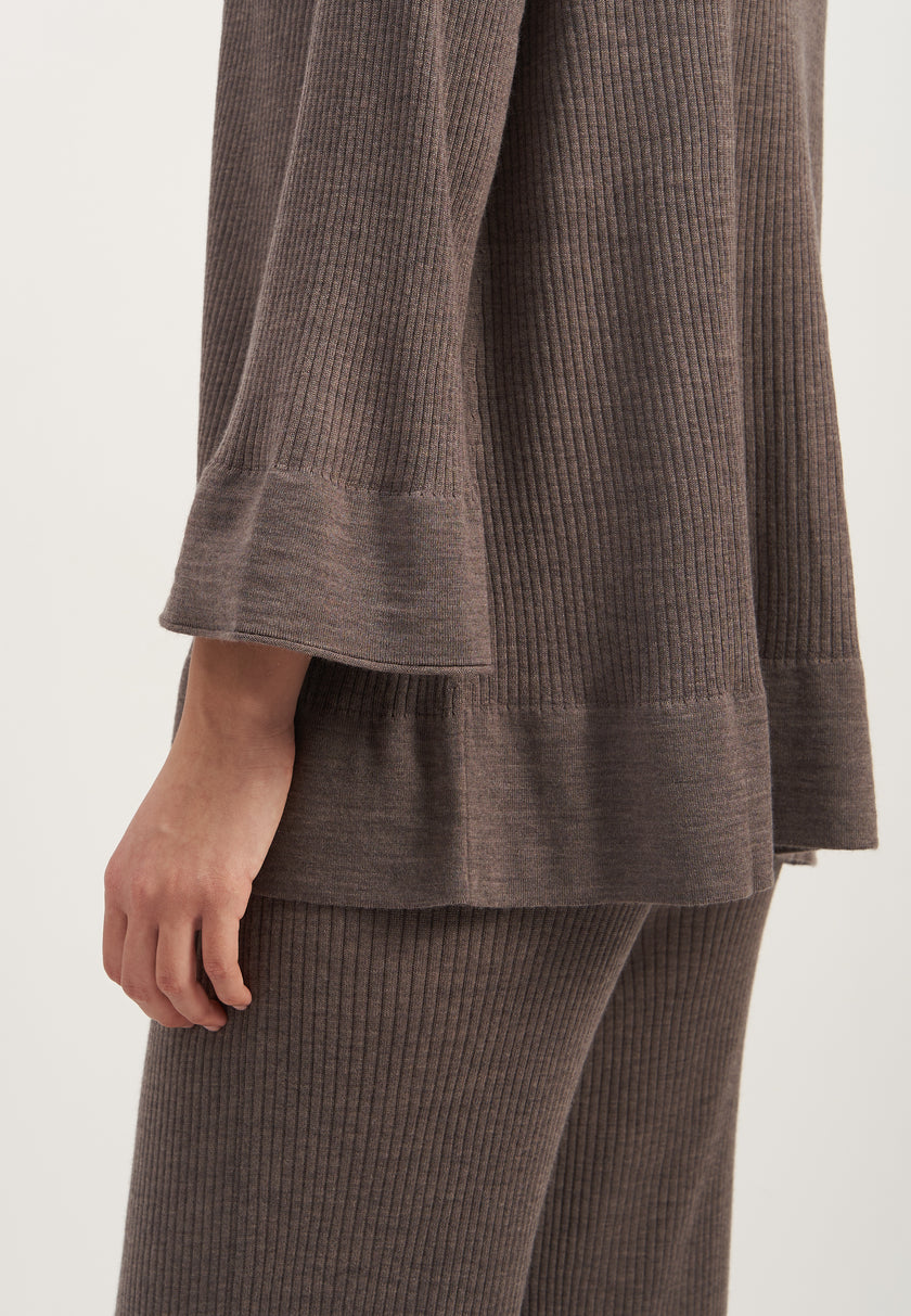 PALOMA cardigan, mocha