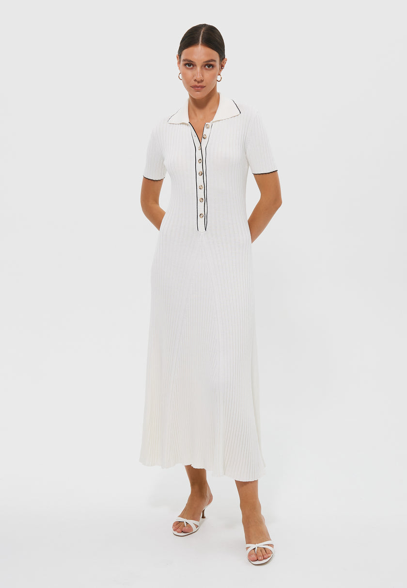 HANNA dress, white