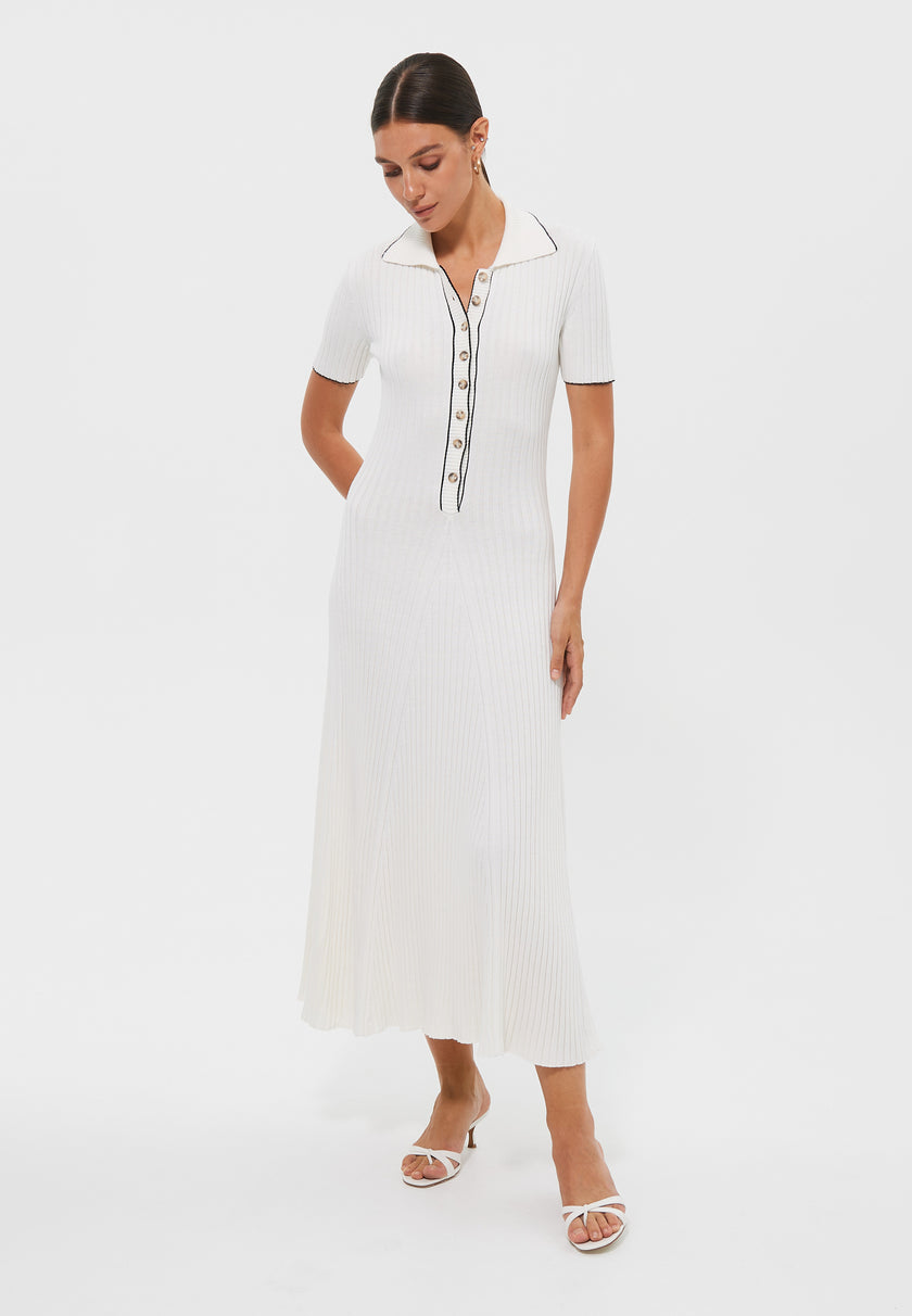 HANNA dress, white