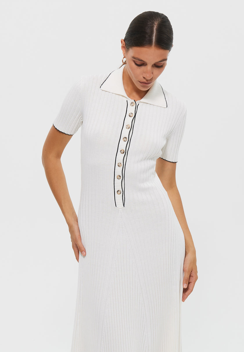 HANNA dress, white