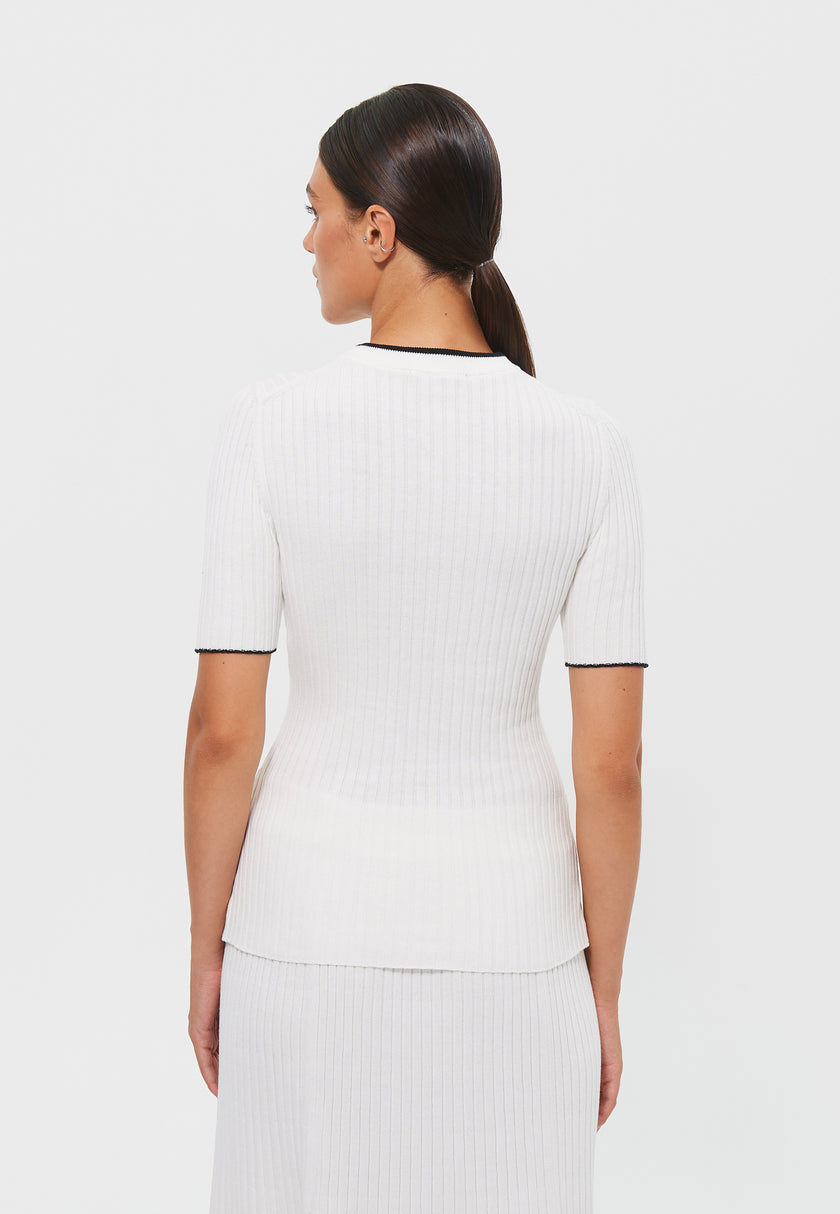 COLETTE top, white