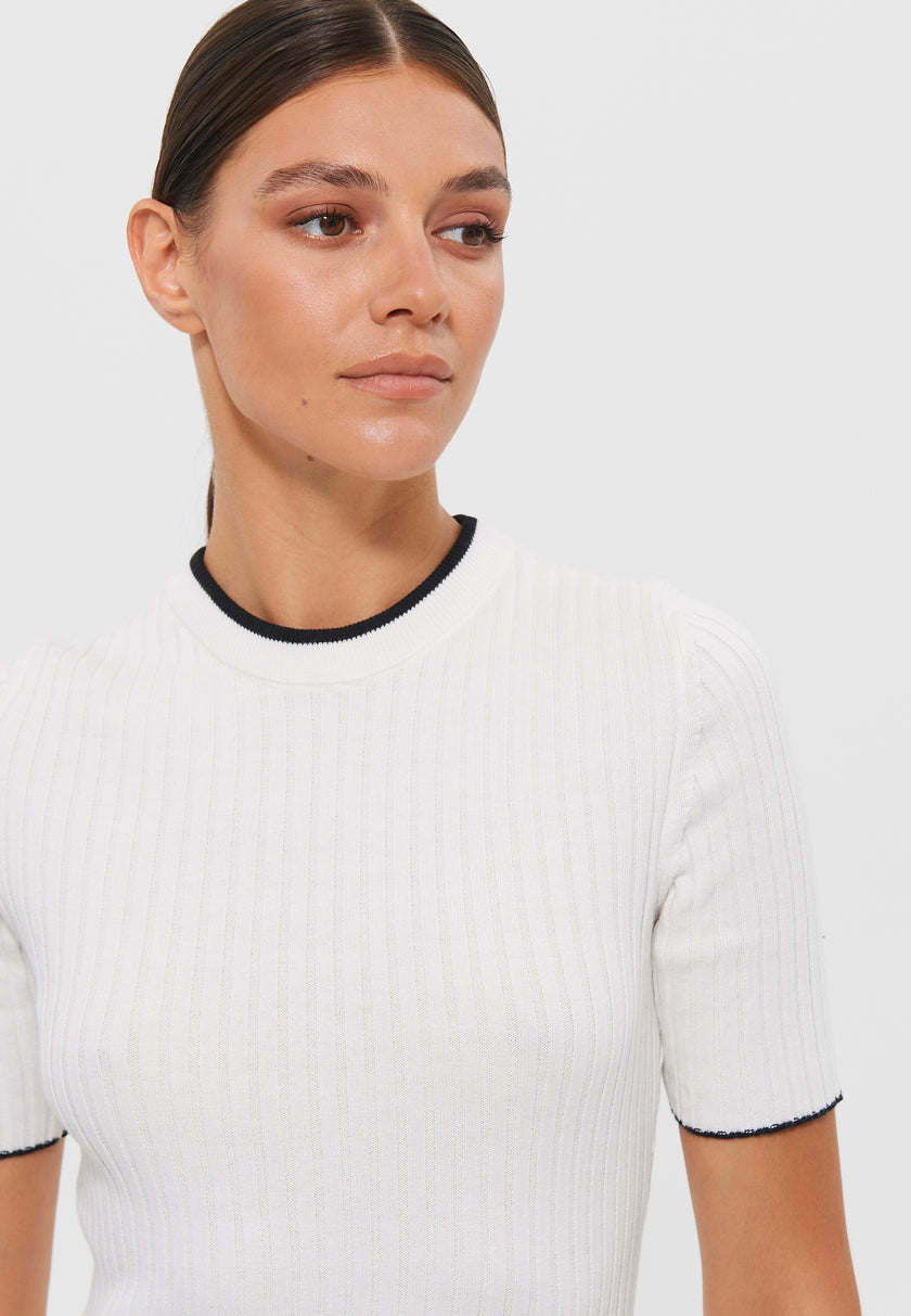COLETTE top, white