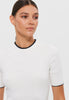 COLETTE top, white