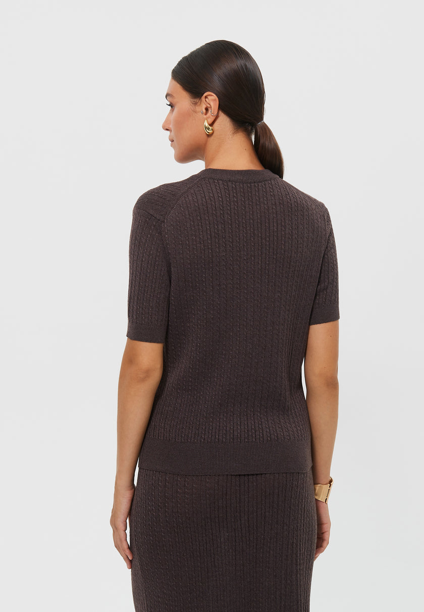 SHANTY jumper, chocolate